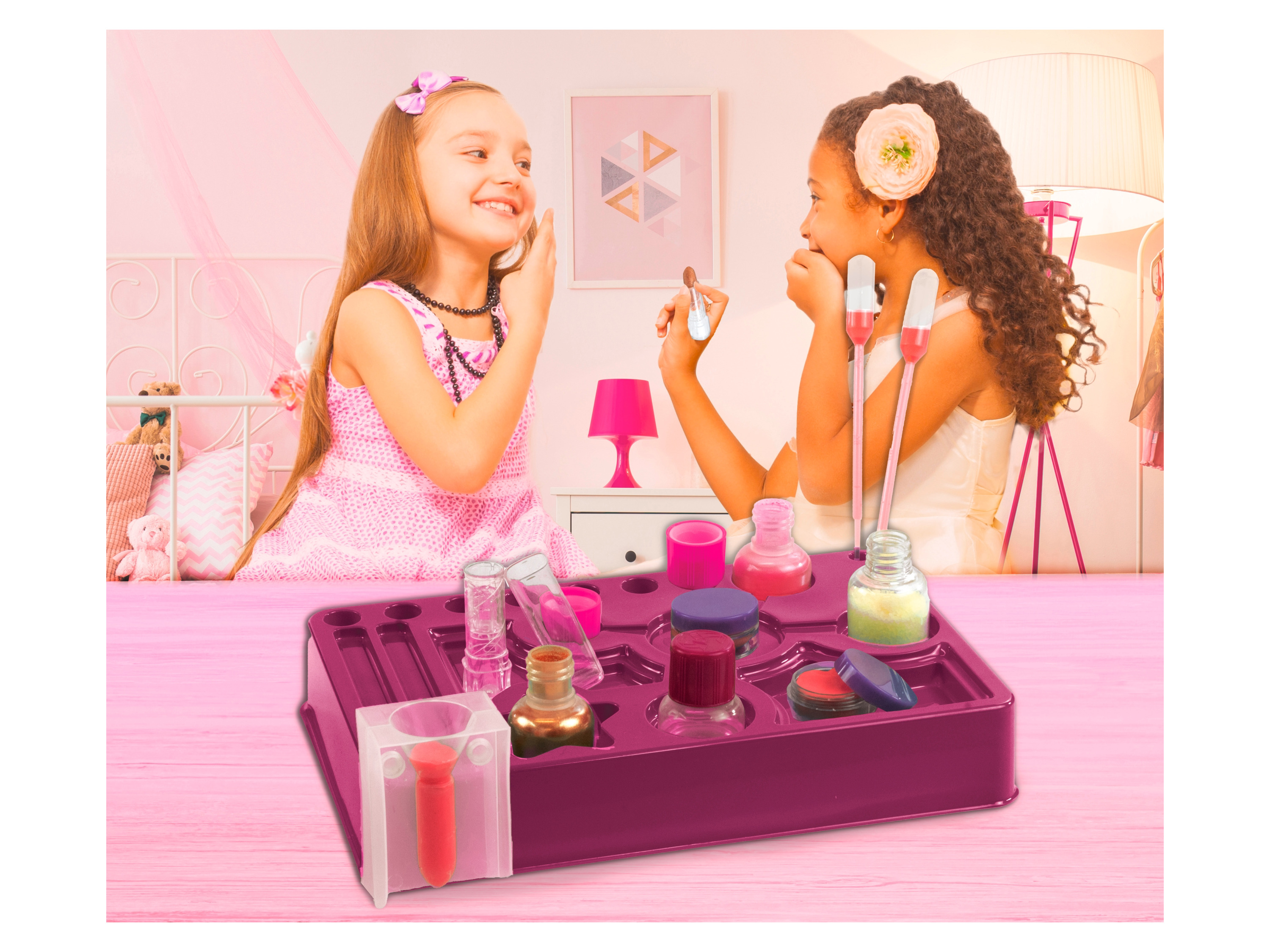 Thumbnail - Science4you Kinder Kosmetik Set (Lipstick and Lip gloss Studio)