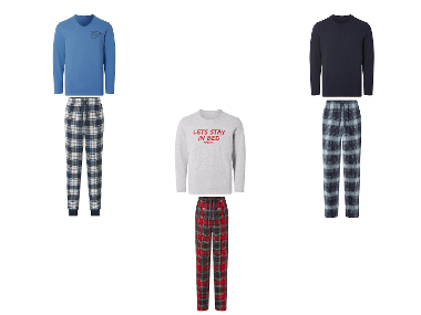 ESMARA MEN Herren Pyjama