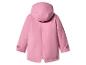 Rosa Kinderjacke mit Kapuze, Rückansicht