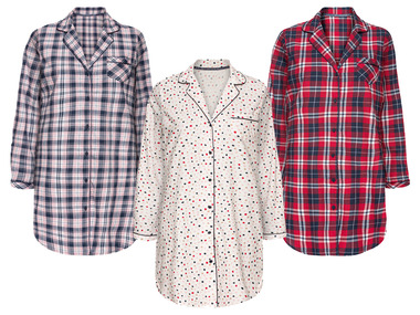 esmara® Damen Flanell Bigshirt