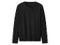 Schwarzes Langarm-T-Shirt