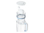 Ein detailliertes Bild eines BRITA Wasserfilterkruges.