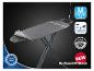 Schwarzes Bügelbrett mit Merkmalen: M (120x38cm), ultraleichtes Material, Black Diamond, Made in EU, NEU AirBoard M Black.