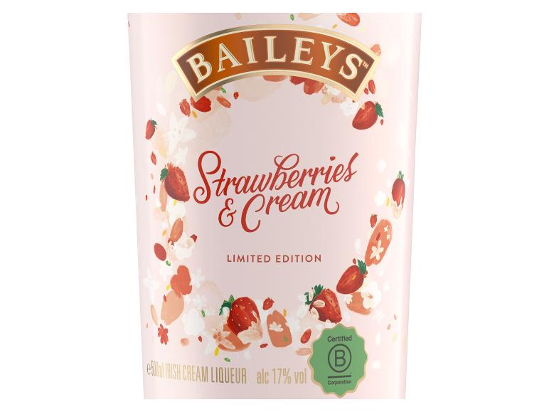 Bailey's Erdbeeren & Sahne, limitierte Edition.