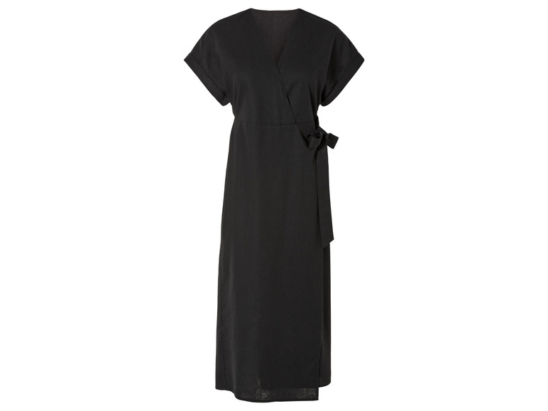 esmara Damen Kleid, aus Leinen und Baumwolle | Lidl