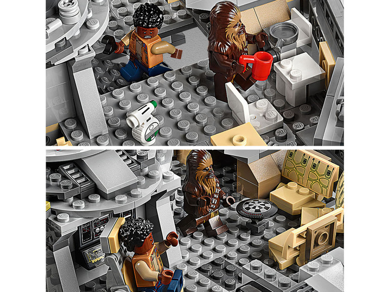 Gehe zu Vollbildansicht: LEGO® Star Wars 75257 »Millennium Falcon™« - Bild 4
