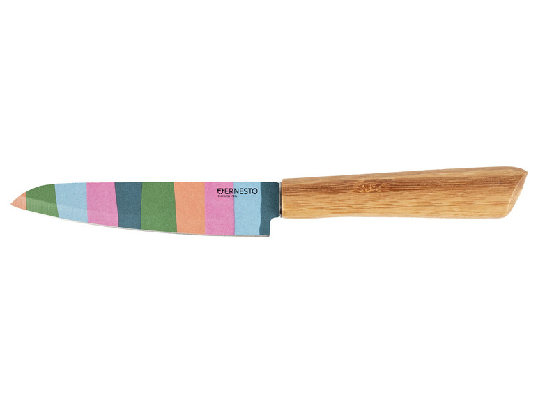 Gehe zu Vollbildansicht: ERNESTO® Messer, mit Bambus-Griff - Bild 11