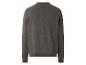 Dunkelgrauer Herren-Strickpullover, Rückansicht