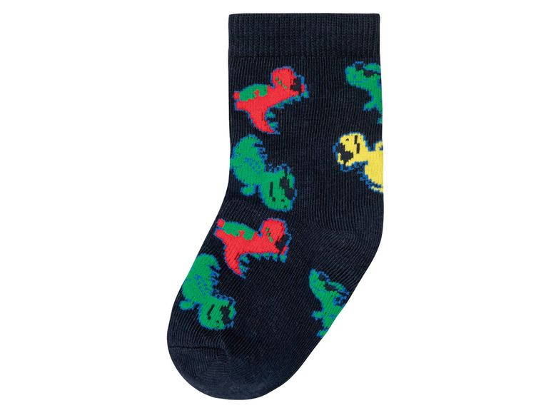 Gehe zu Vollbildansicht: lupilu® Kleinkinder Jungen Socken, 7 Paar, mit Bio-Baumwolle - Bild 17