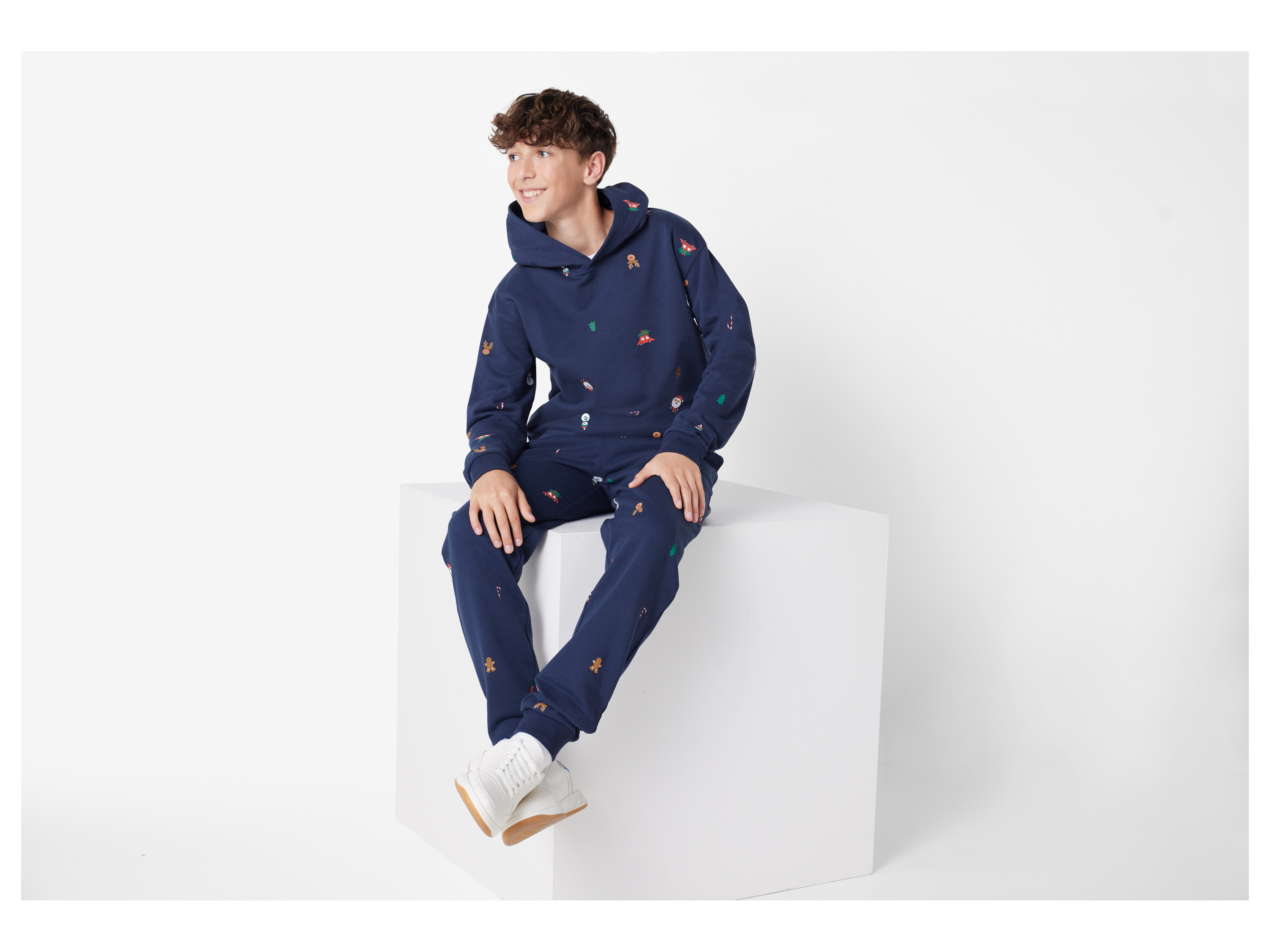 Thumbnail - esmara® Kinder Sweatanzug, 2-teilig (Navy, 134/140)