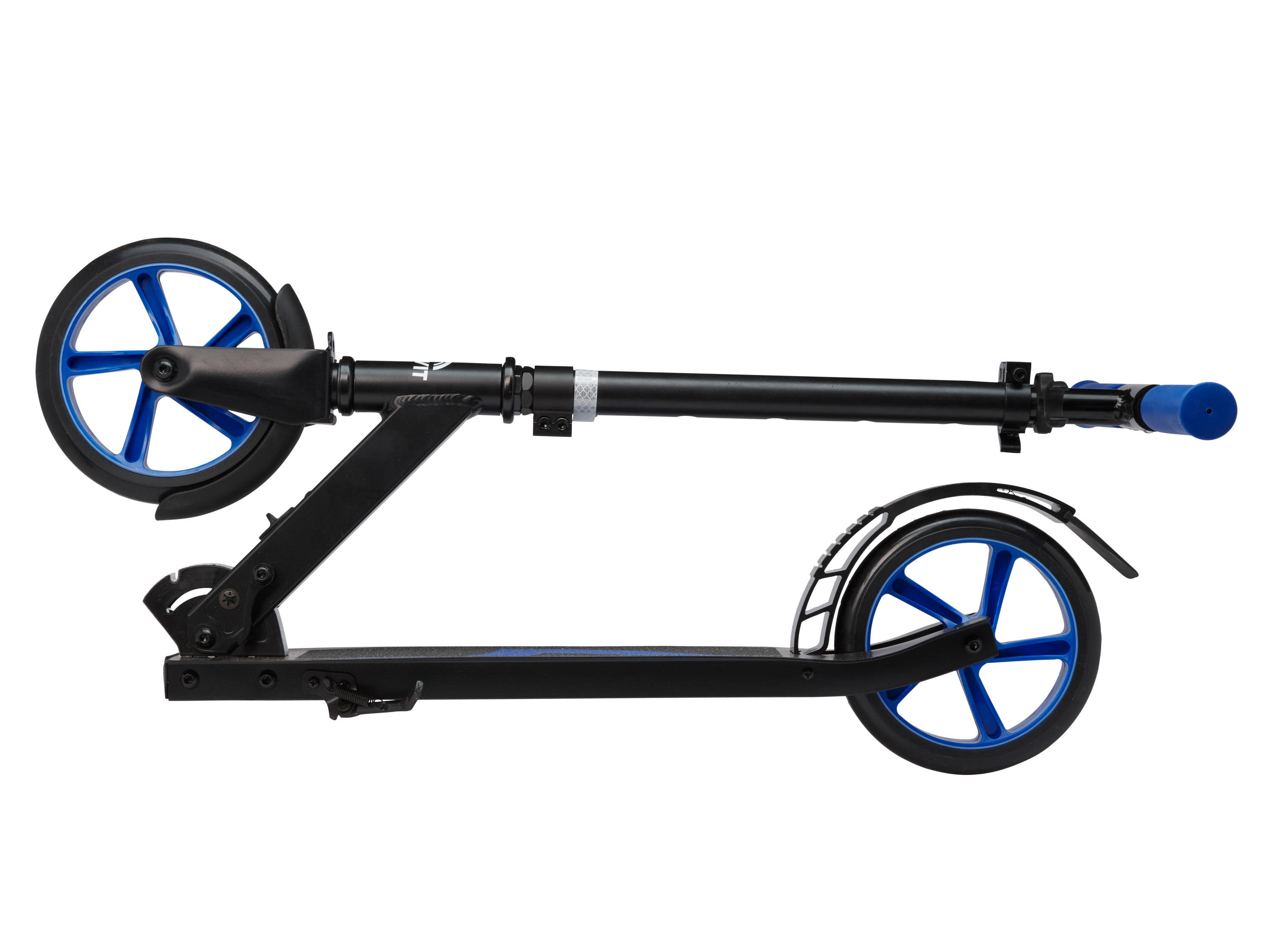 Thumbnail - CRIVIT Aluminium-Scooter (Schwarz/blau)