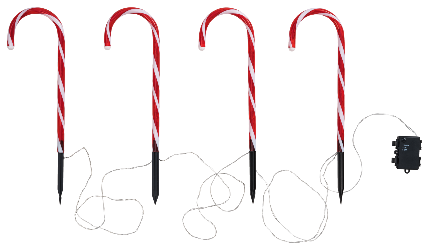 Thumbnail - LIVARNO home Garten-Leuchtstäbe (Zuckerstangen)