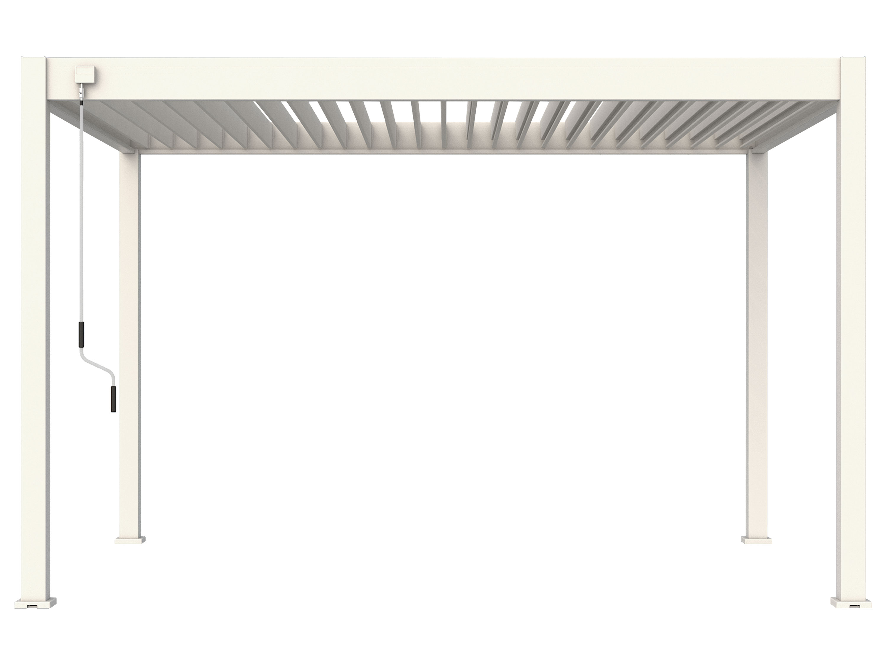 Thumbnail - Pergoline Pavillon Superior (Weiß, 3x4 m)