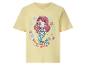 Gelbes Kurzarm-T-Shirt mit einer Meerjungfrau und dem Slogan „Mermaids are real“.