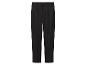Schwarze Herrenhose mit Umschlag