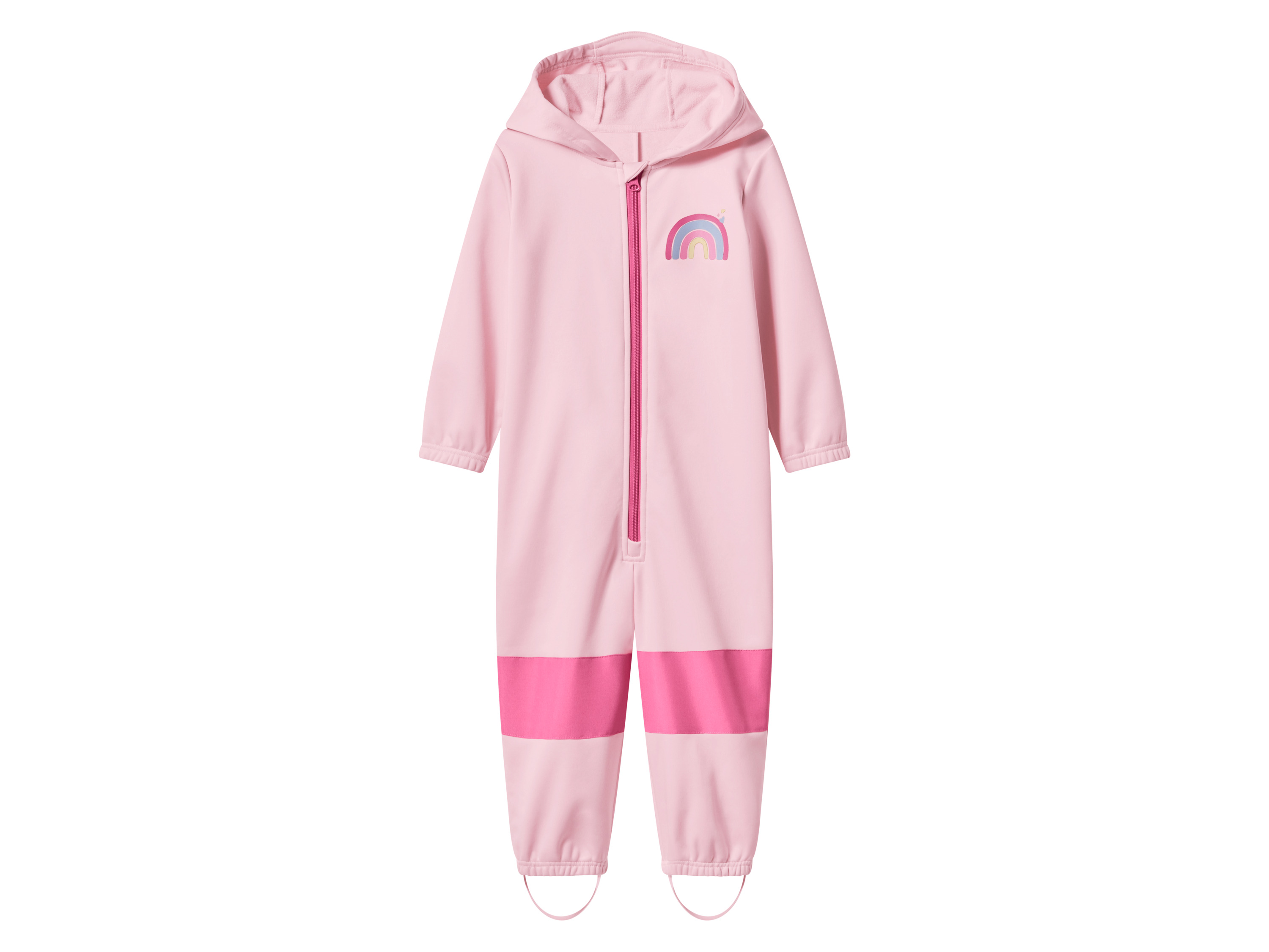 LUPILU® Baby Kleinkinder Mädchen Overall Softshell Matsch und Buddel (Rosa, 86/92)