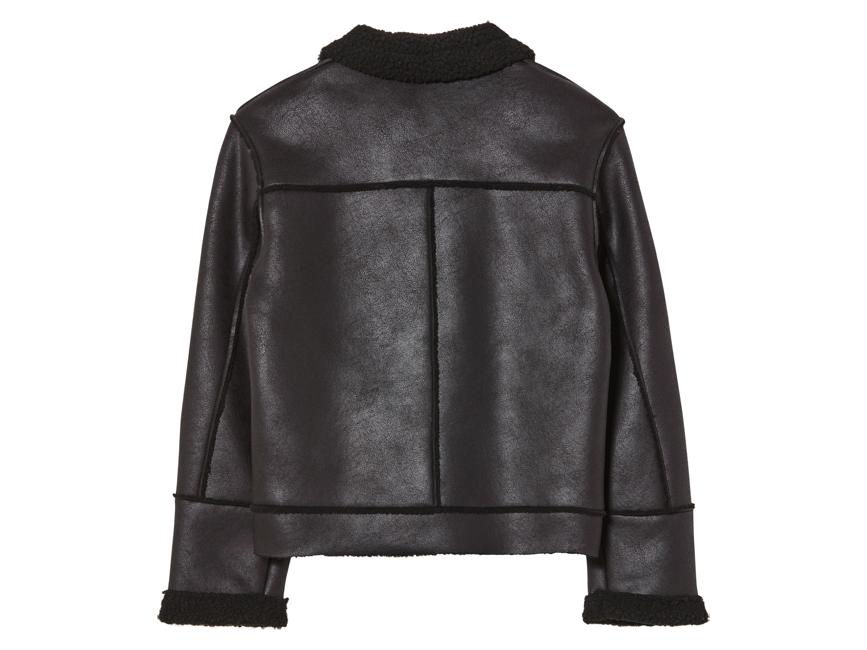 Thumbnail - pepperts!® Kleinkinder Kinder Junge Bikerjacke (Schwarz, 158)