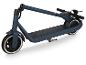 Soflow E-Scooter, dunkelblau mit weißen Reifen.