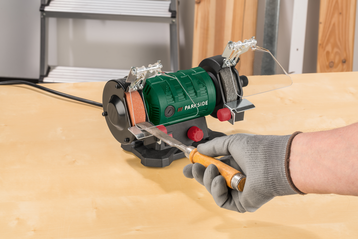 PARKSIDE® Doppelschleifer mit flexibler Welle »PDFW 120 B3«, mit 103-teiligem Zubehör-Set – Bild 2 von 4
