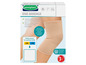 Eine beige Kniebandage von sensiplast mit den Größen S/M L/XL.