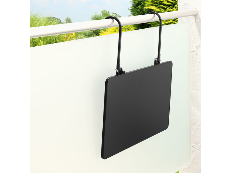 Gehe zu Vollbildansicht: LIVARNO home Balkontisch klappbar, ideal für kleine Balkone - Bild 5