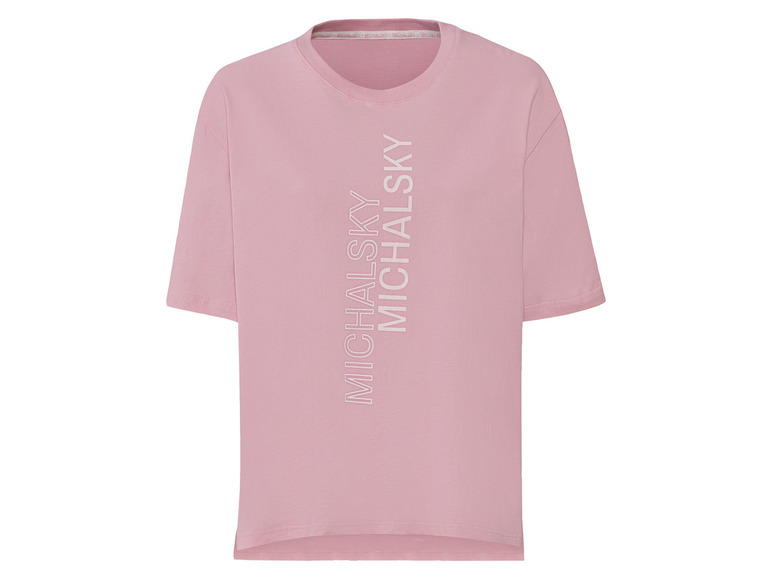 Gehe zu Vollbildansicht: Michalsky Damen T-Shirt, mit Logo Applikation - Bild 2