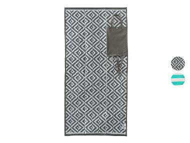CRIVIT Strandmatte faltbar, 90 x 180 cm