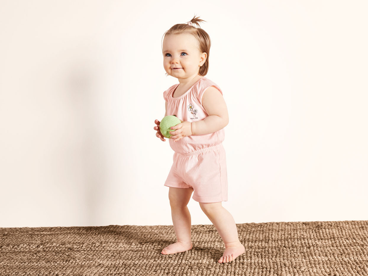 LUPILU® Baby Jumpsuit (Rosa, 50/56) – Bild 2 von 4