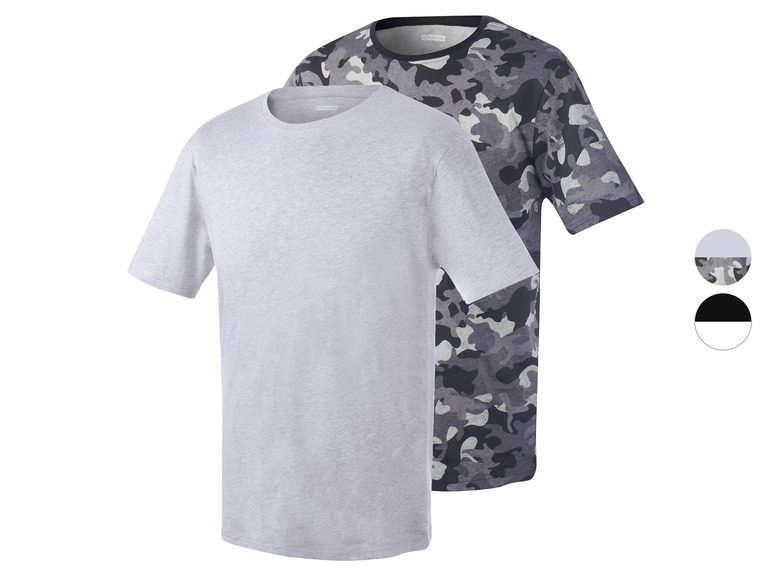 Gehe zu Vollbildansicht: PARKSIDE® Herren T-Shirt, 2 Stück, körpernah geschnitten - Bild 1