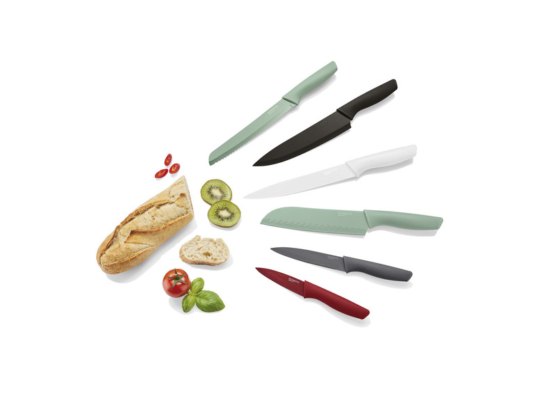 ERNESTO® Edelstahl-Messer-Set, 6-teilig | Küchenmesser