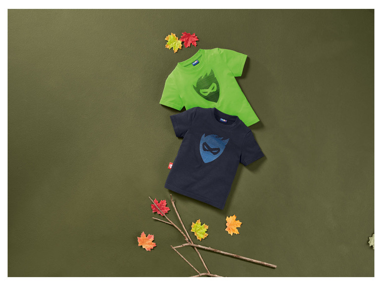 Gehe zu Vollbildansicht: lupilu® Kleinkinder Jungen Funktionsshirts, 2 Stück, mit Baumwolle - Bild 17