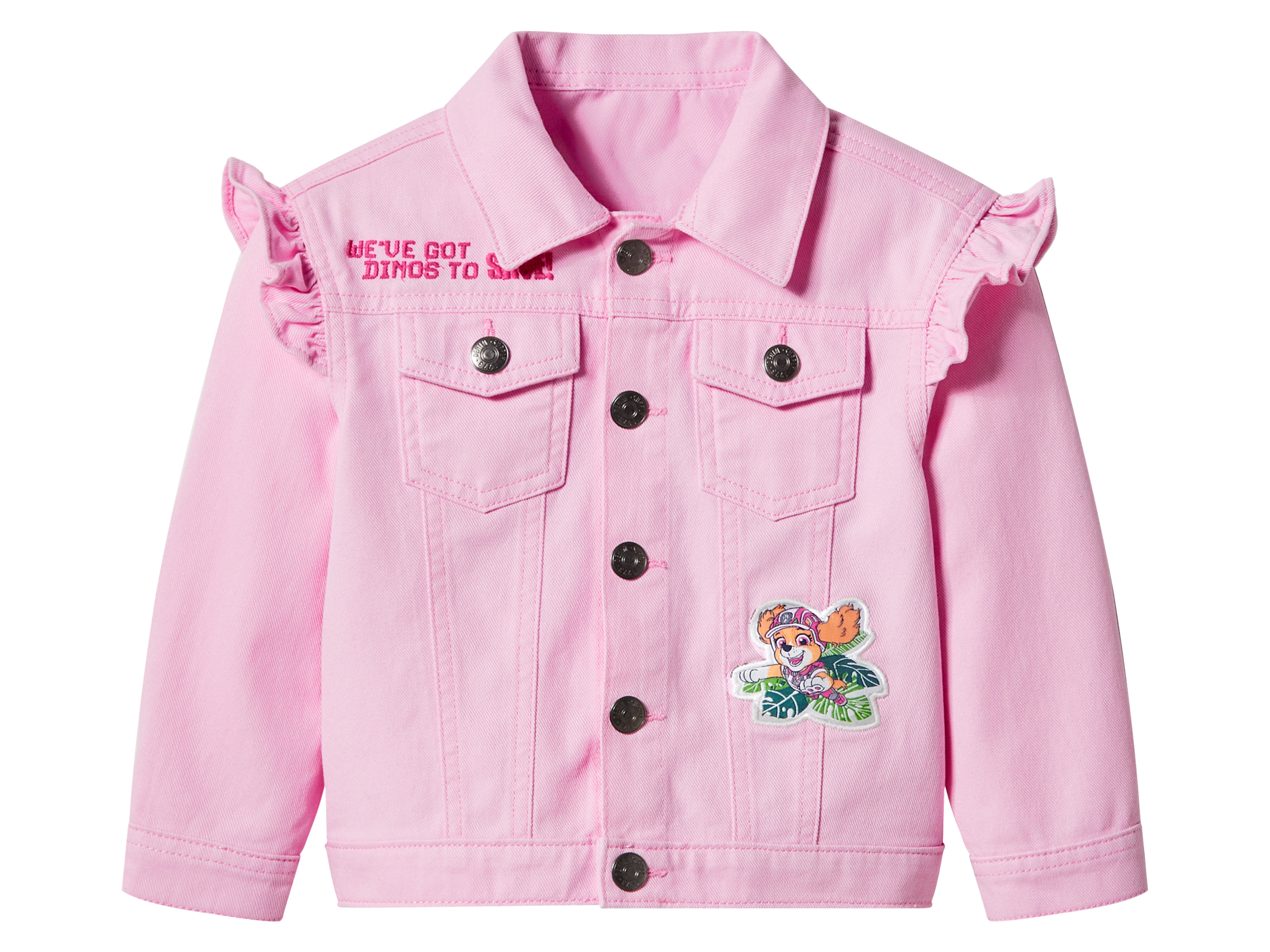 LUPILU® Kleinkinder Jeansjacke »Paw Patrol / Der Dino Film« (Rosa, 110/116)""