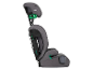 Joie Autositz, grau, Seitenansicht.