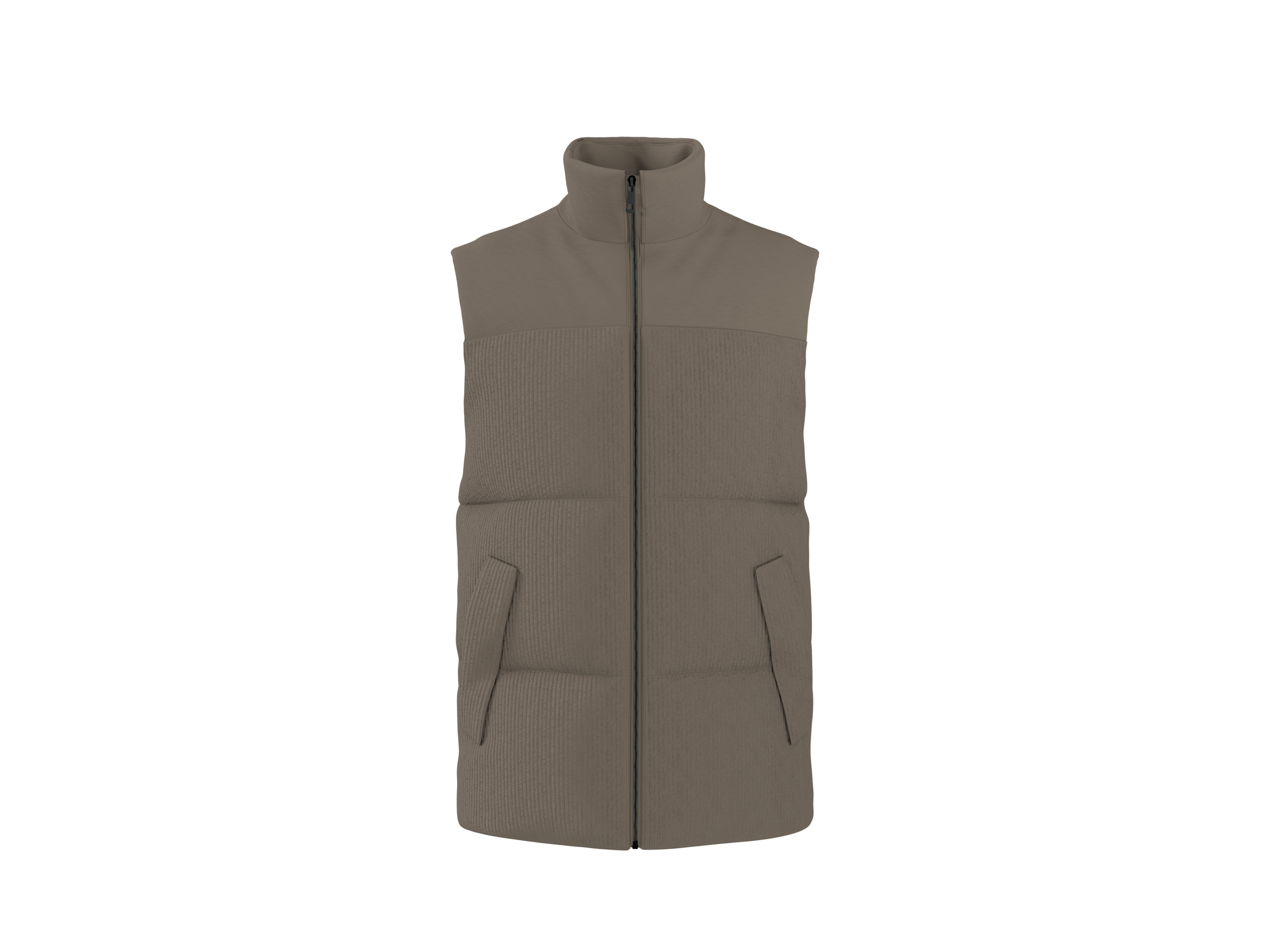 ESMARA MEN Herren Cordweste (Beige, S (44/46))""