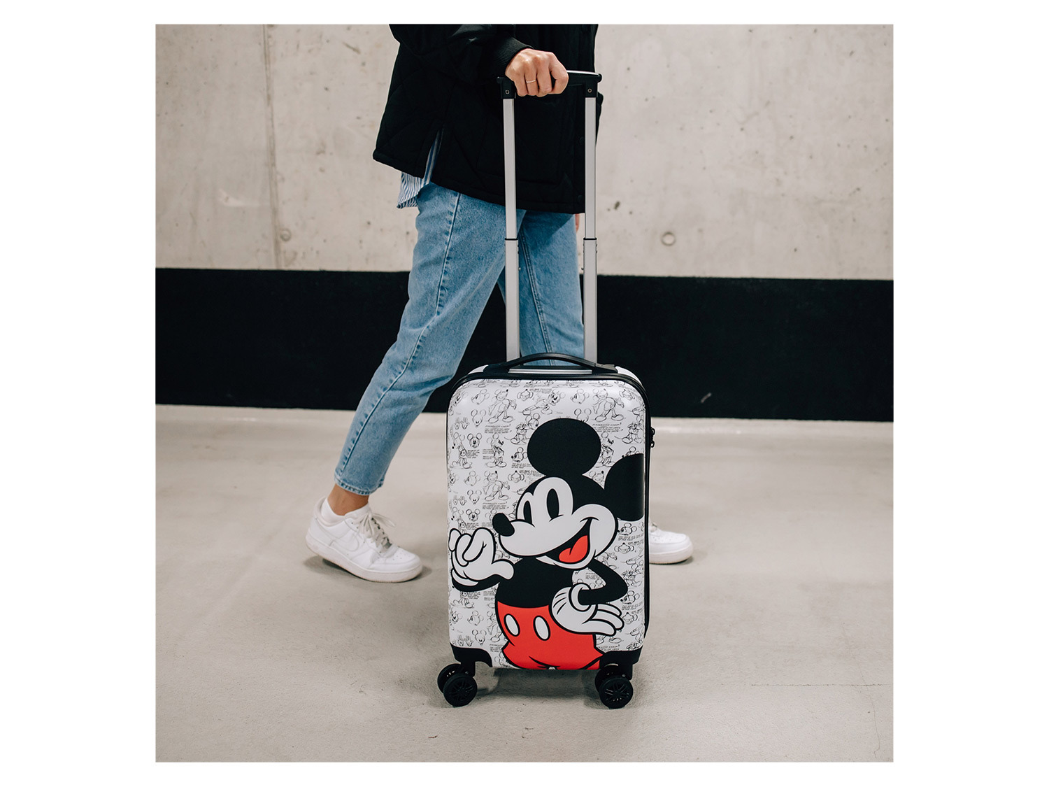 Undercover »Mickey Mouse« Polycarbonat Trolley 20\', Ko…