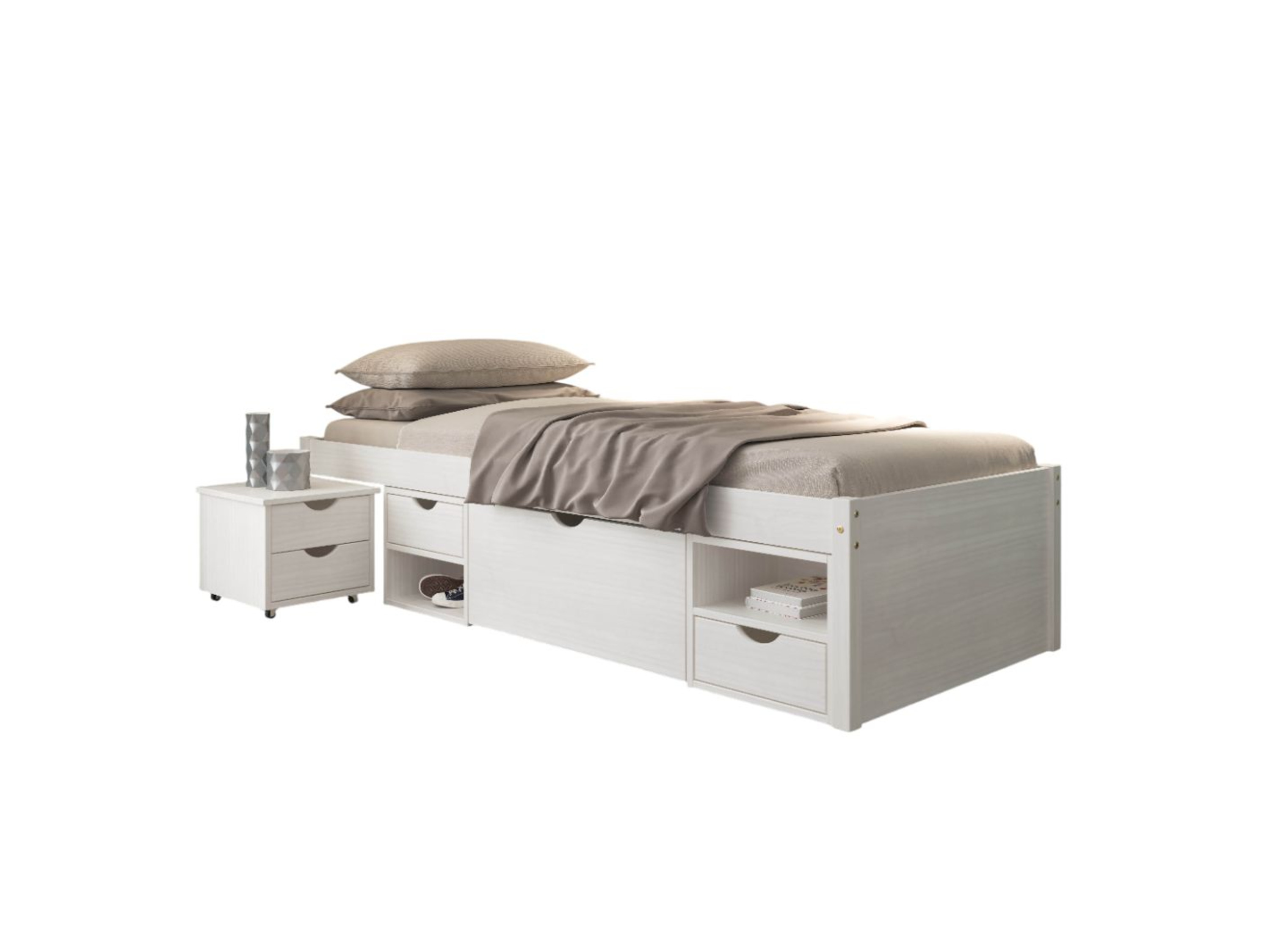 Inter Link Funktionsbett Claas/Till (Weiß – Till, 90×200) | 03015187500271