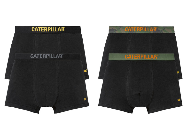 Gehe zu Vollbildansicht: Caterpillar Herren Boxershorts, 2 Stück, mit Baumwolle - Bild 1