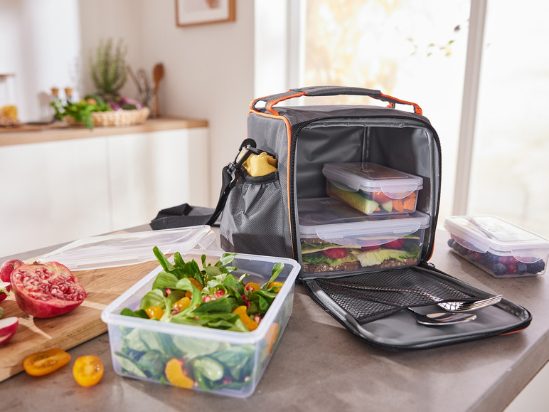 Gehe zu Vollbildansicht: ERNESTO® Kühltasche mit Lunchboxen-Set - Bild 9