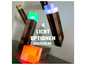 Minecraft Fackeln mit verschiedenen Lichtfarben.