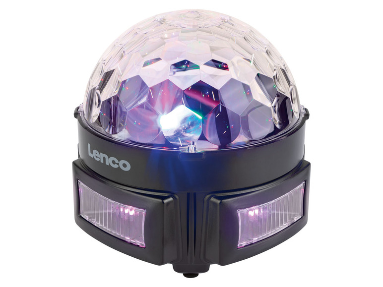 Gehe zu Vollbildansicht: Lenco LED-Disco-Lampe »PL-201«, kabellos - Bild 3