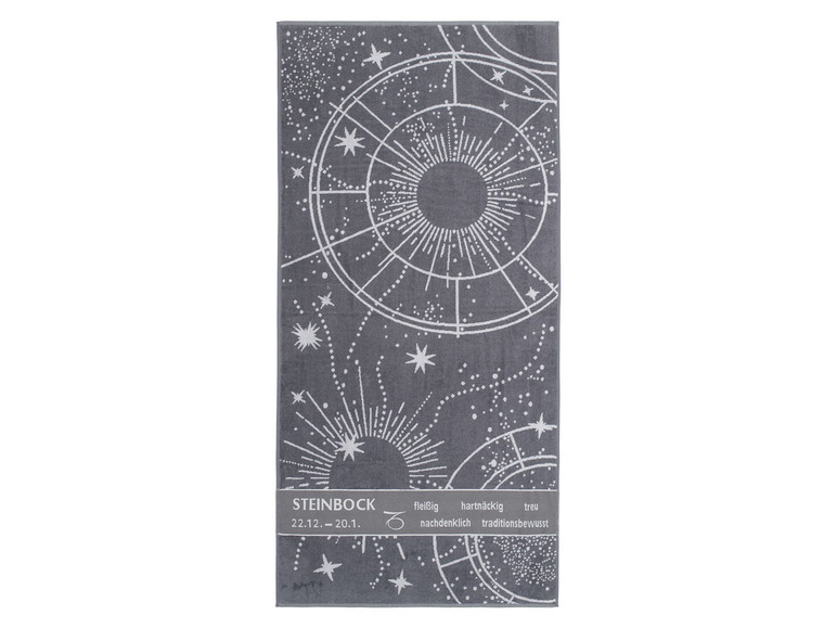 Gehe zu Vollbildansicht: Gözze Saunatuch »Sternzeichen«, reine Baumwolle, 80 x 180 cm - Bild 7