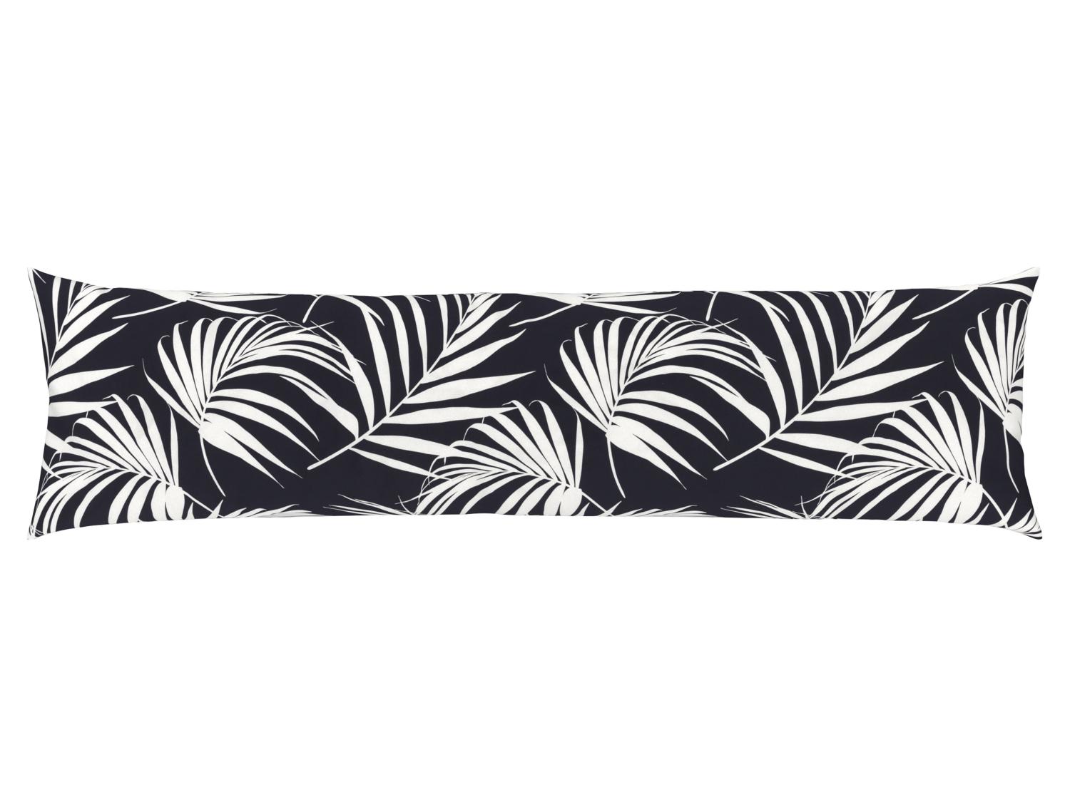 Lionto Kissenbezug Aus 100% Baumwolle – 2 Stück, 40x80 Cm, Wendbar, Mit OEKO-TEX Zertifikat, Blau