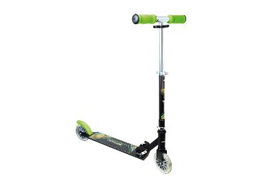MUUWMI Aluminium Scooter 125 mm, mit LED-Leuchtrollen