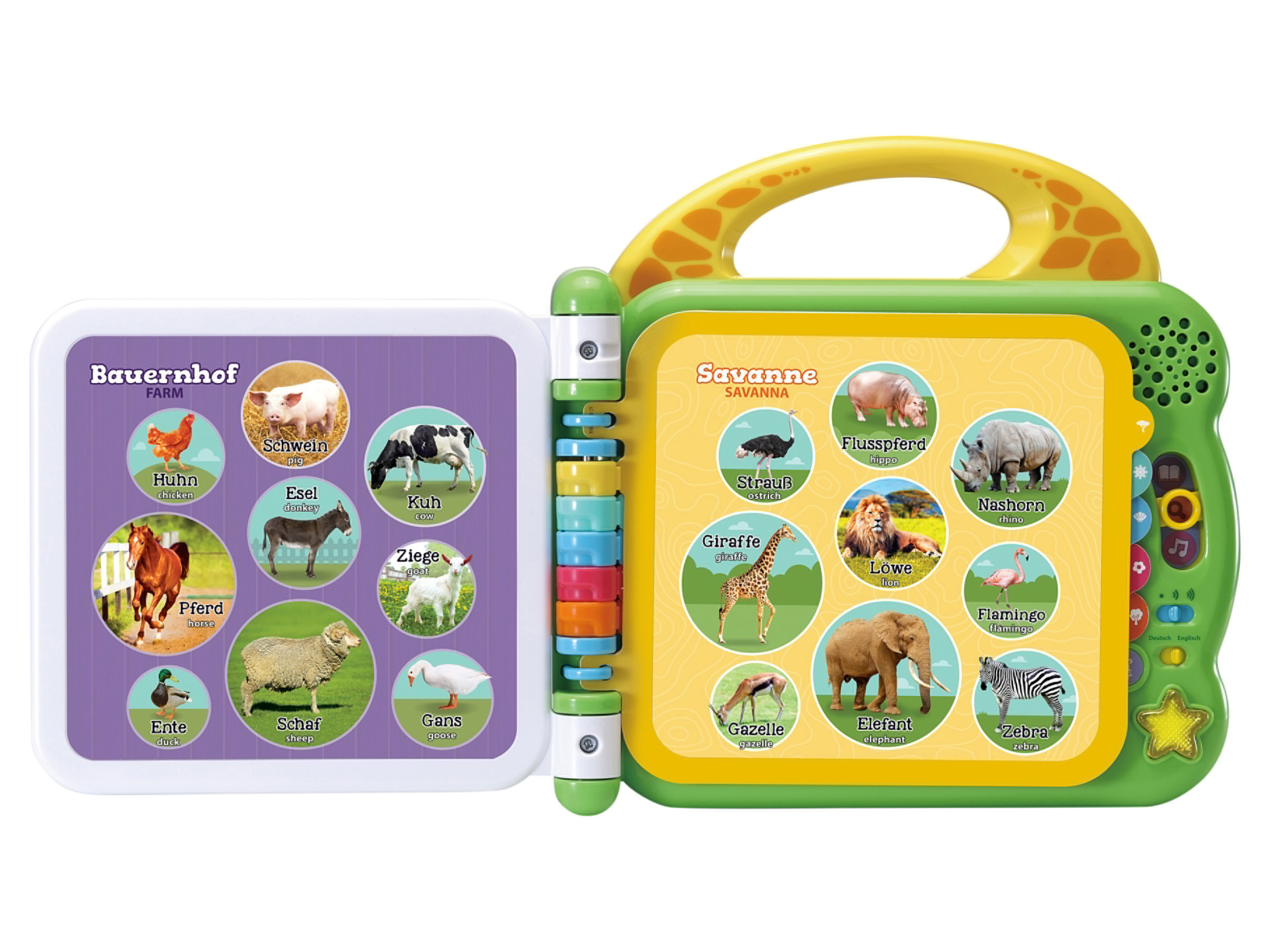 Vtech Vtech Baby Lernspaß Mein 100-Wörter-Buch - Tiere – Bild 3 von 4