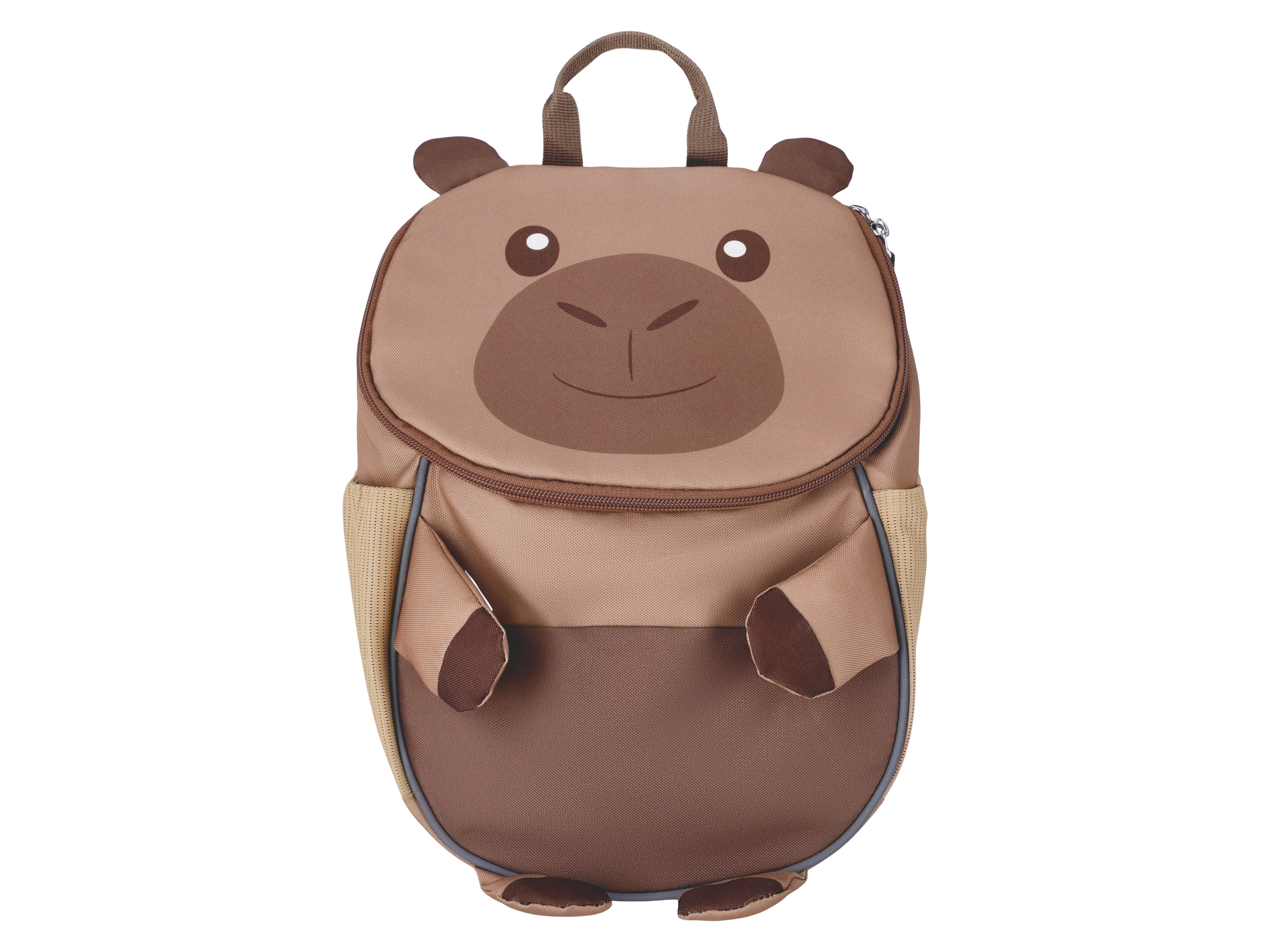 LUPILU® Kinder Rucksack, mit Rückenpolsterung (Capybara)