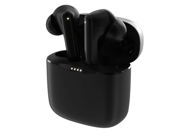 Gehe zu Vollbildansicht: SILVERCREST True Wireless Bluetooth®-In-Ear-Kopfhörer mit Ladecase - Bild 2