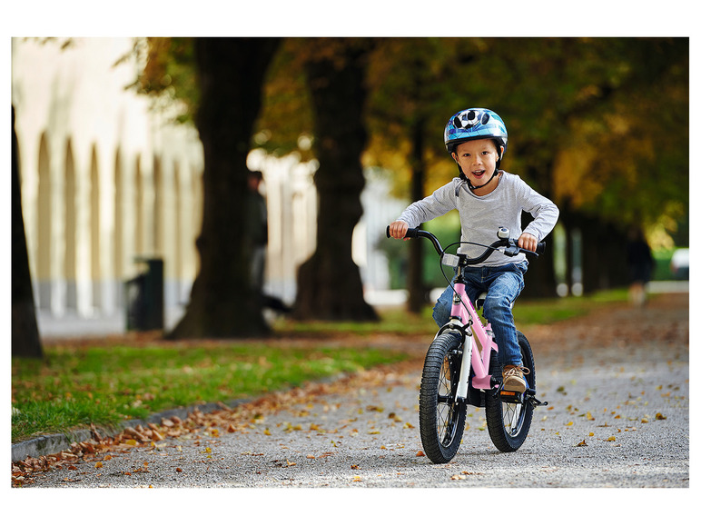 Gehe zu Vollbildansicht: Royal Baby BMX Kinderfahrrad mit Handbremse, Rücktrittbremse, Stützräder - Bild 23