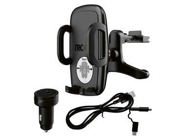 TRONIC® Kfz-Smartphone Halterung »TKHU 2 A2«, USB, mit Smart-Fast-Charge-Funktion