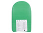 Grünes Bodyboard für Wasserspaß.