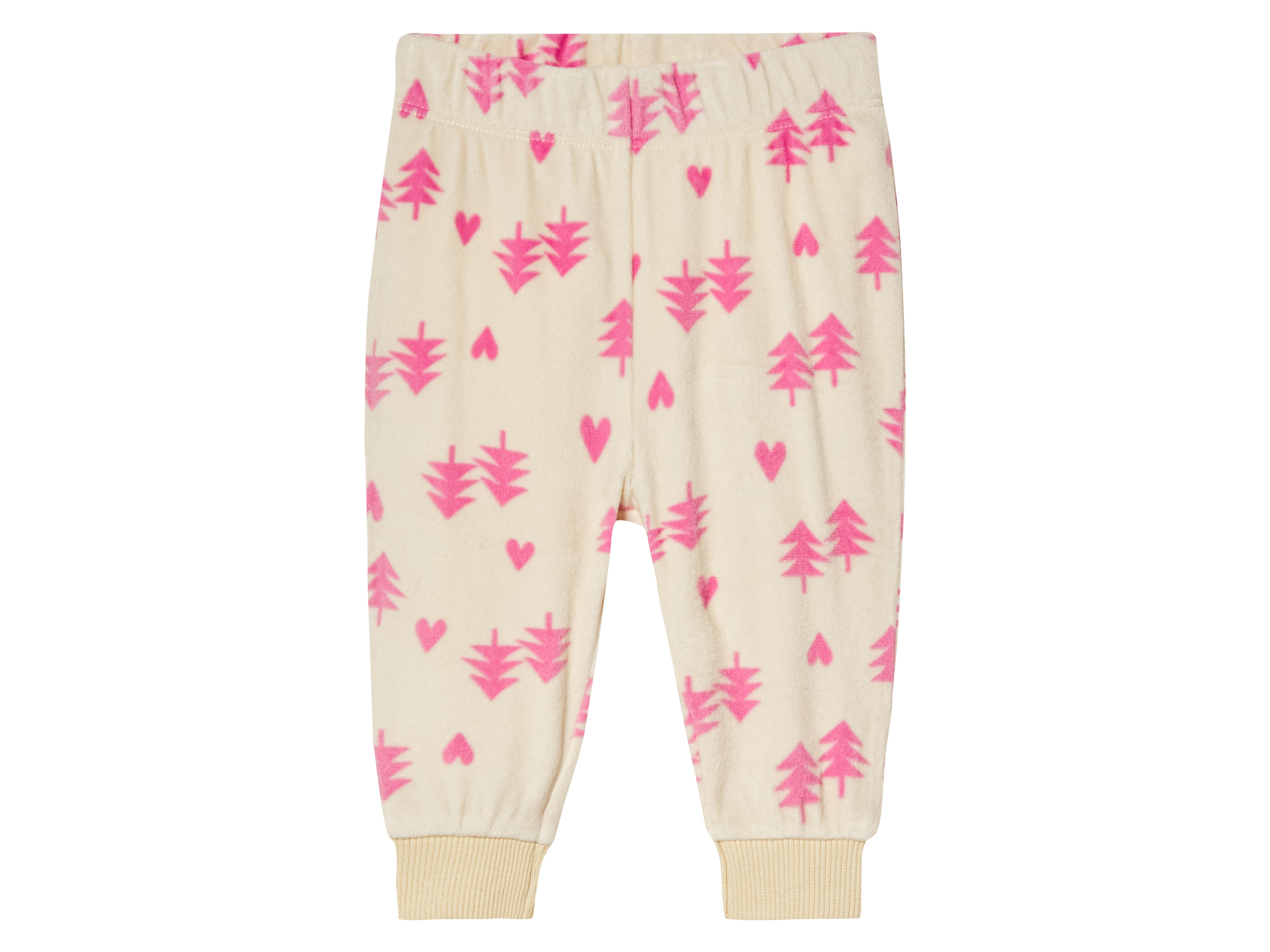 Thumbnail - lupilu® Baby Mädchen Pyjama (Beige, 62/68)